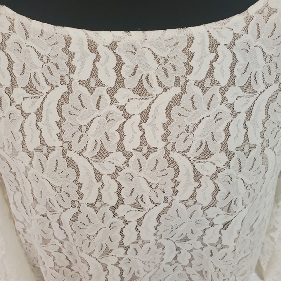 Jessica Holbrook lace blouse - Picture 3 of 6